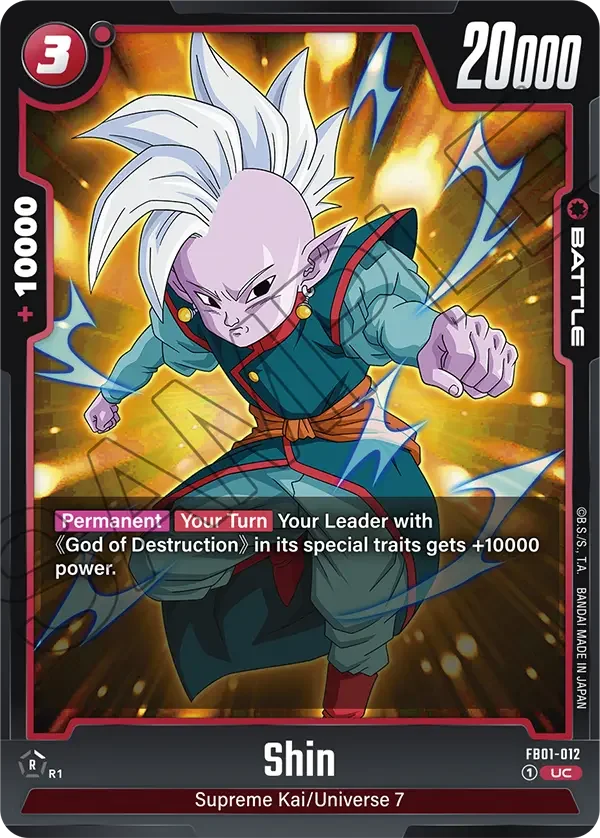 Shin, Awakened Pulse FB01-012