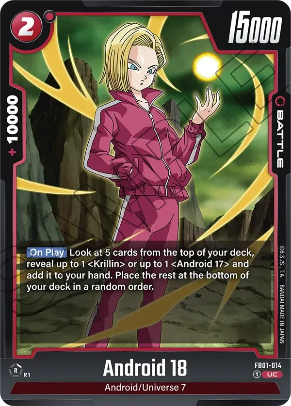 Android 18, Awakened Pulse FB01-014