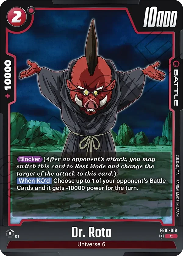Dr. Rota, Awakened Pulse FB01-019