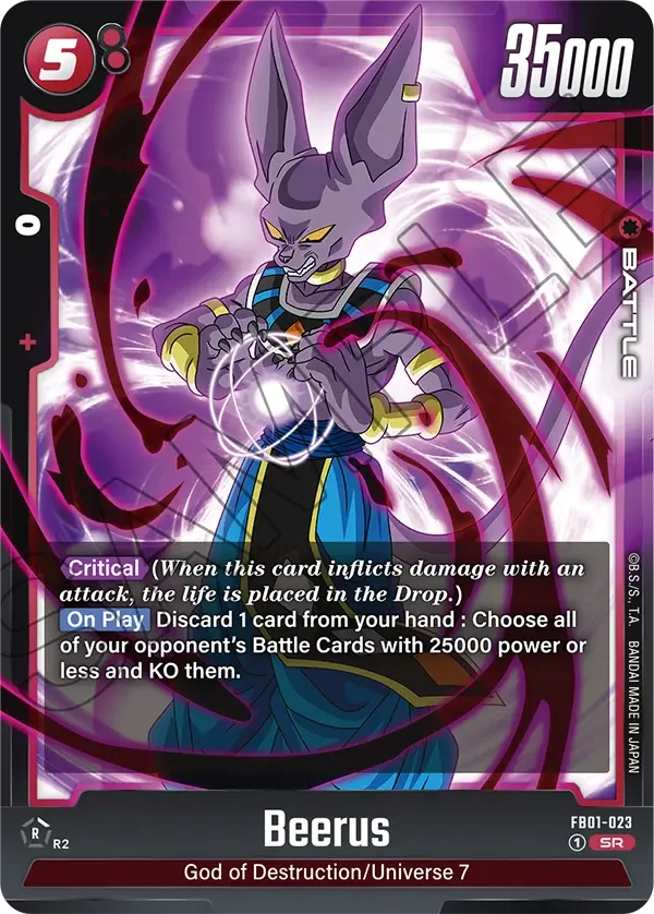 Beerus, Awakened Pulse FB01-023