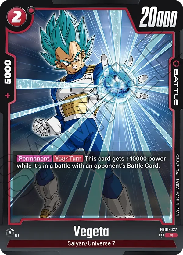 Vegeta, Awakened Pulse FB01-027