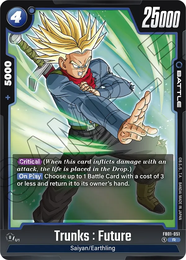 Trunks : Future, Awakened Pulse FB01-051
