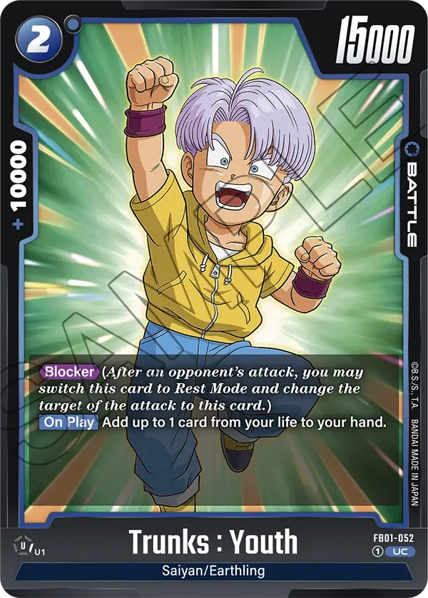 Trunks : Youth, Awakened Pulse FB01-052