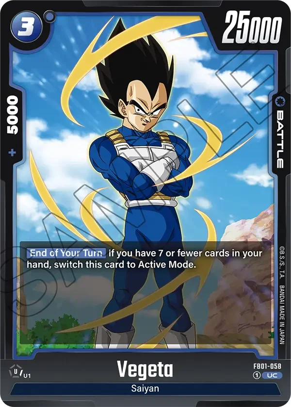 Vegeta, Awakened Pulse FB01-058