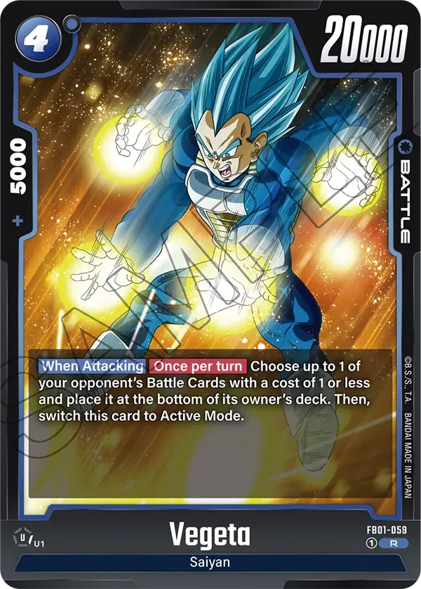 Vegeta, Awakened Pulse FB01-059