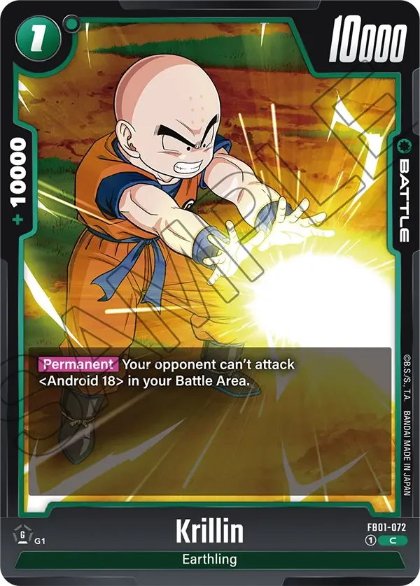 Krillin, Awakened Pulse FB01-072