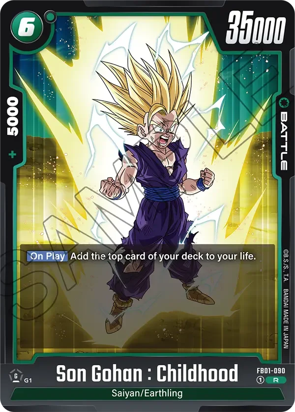 Son Gohan : Childhood, Awakened Pulse FB01-090