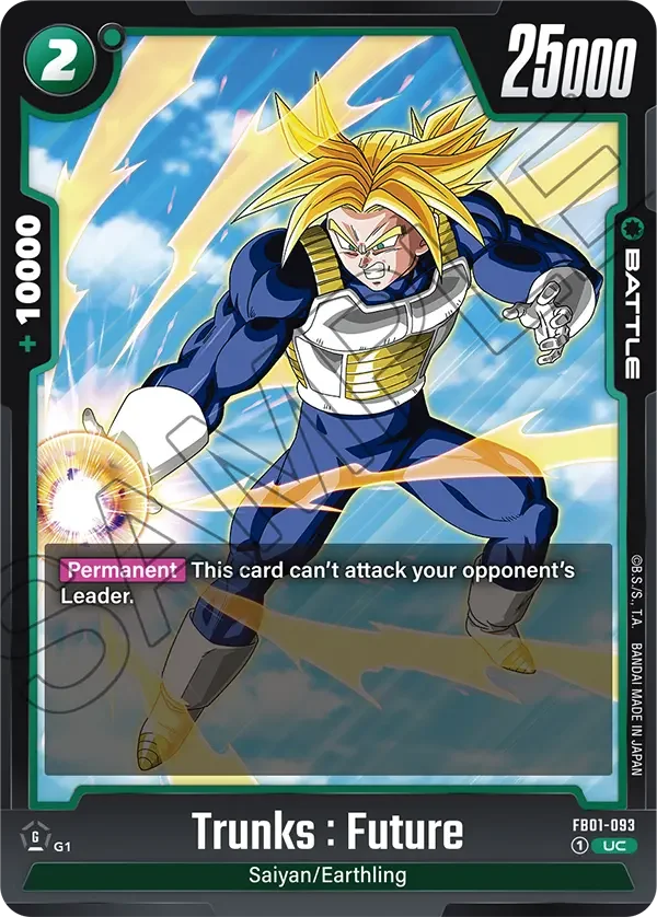 Trunks : Future, Awakened Pulse FB01-093