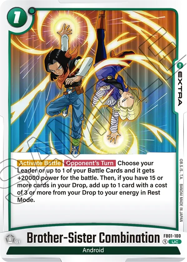 Brother-Sister Combination, Awakened Pulse FB01-100