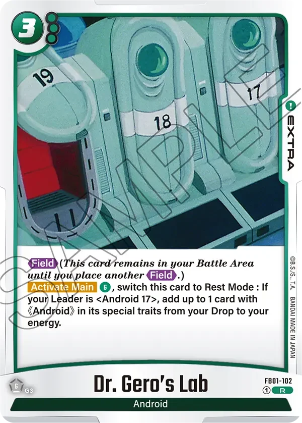 Dr. Gero's Lab, Awakened Pulse FB01-102