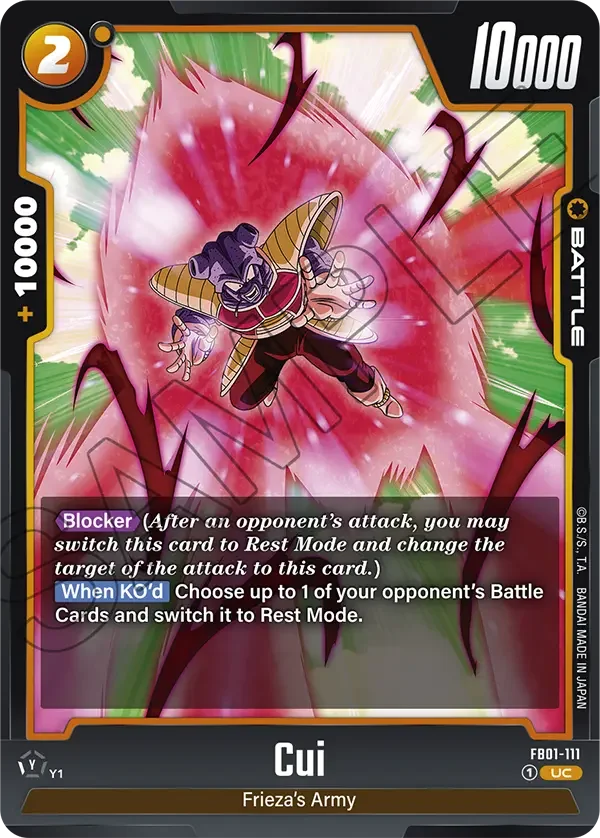 Cui, Awakened Pulse FB01-111