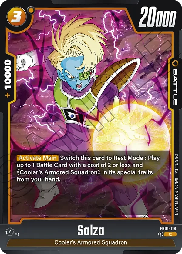 Salza, Awakened Pulse FB01-118