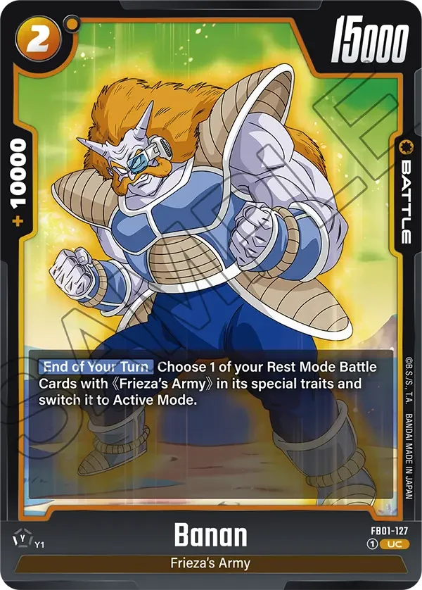 Banan, Awakened Pulse FB01-127