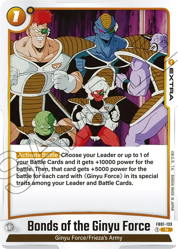 Bonds of the Ginyu Force, Awakened Pulse FB01-133