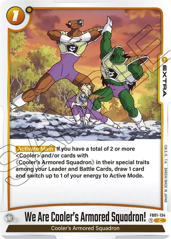 We Are Cooler's Armored Squadron!, Awakened Pulse FB01-134