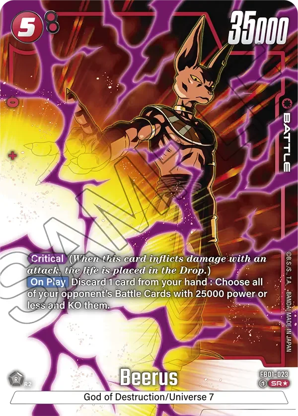 Beerus, Awakened Pulse FB01-023
