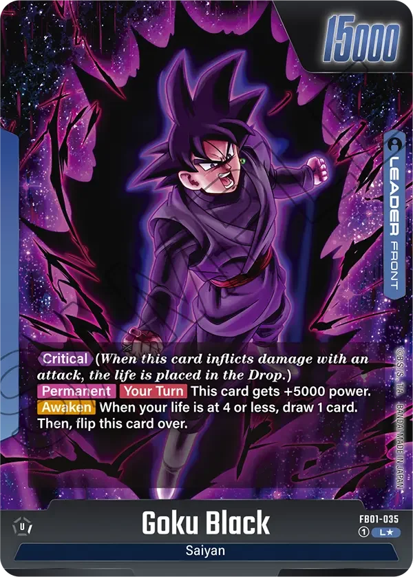 Goku Black, Awakened Pulse FB01-035