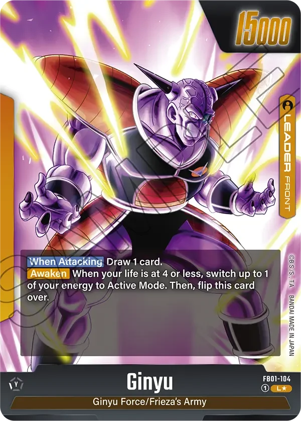 Ginyu, Awakened Pulse FB01-104