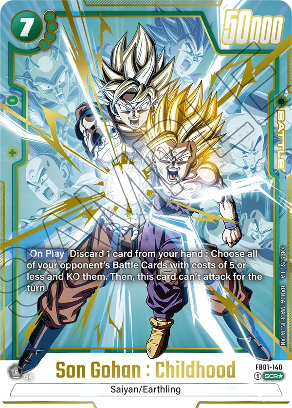 Son Gohan : Childhood, Awakened Pulse FB01-140