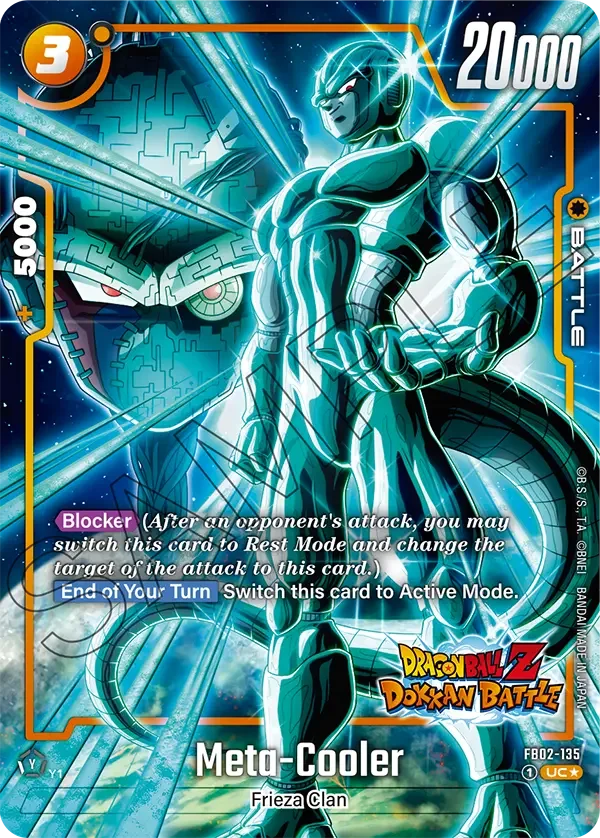 Meta-Cooler, Blazing Aura Alternate Art Reprints FB02-135