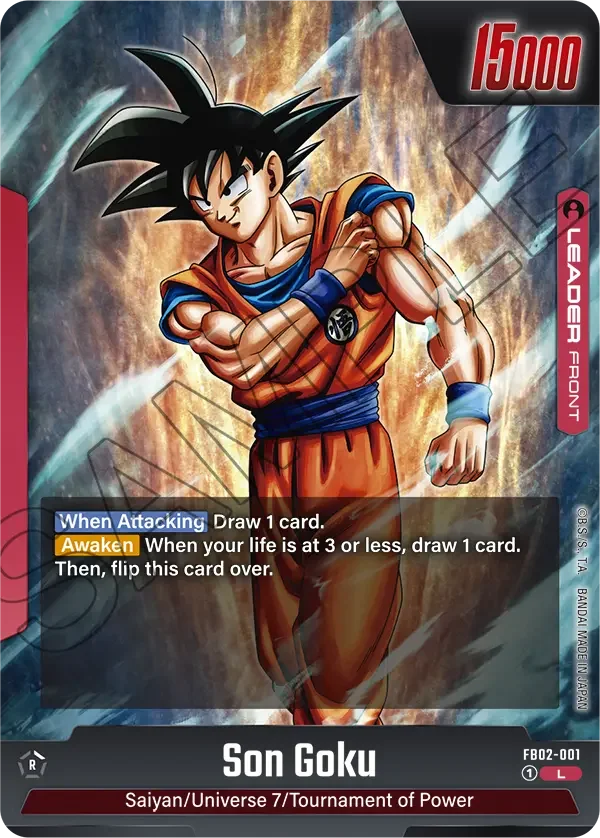 Son Goku, Blazing Aura FB02-001