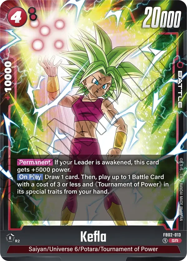 Kefla, Blazing Aura FB02-013
