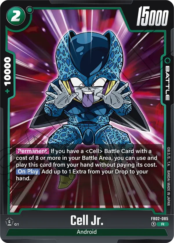 Cell Jr., Blazing Aura FB02-085