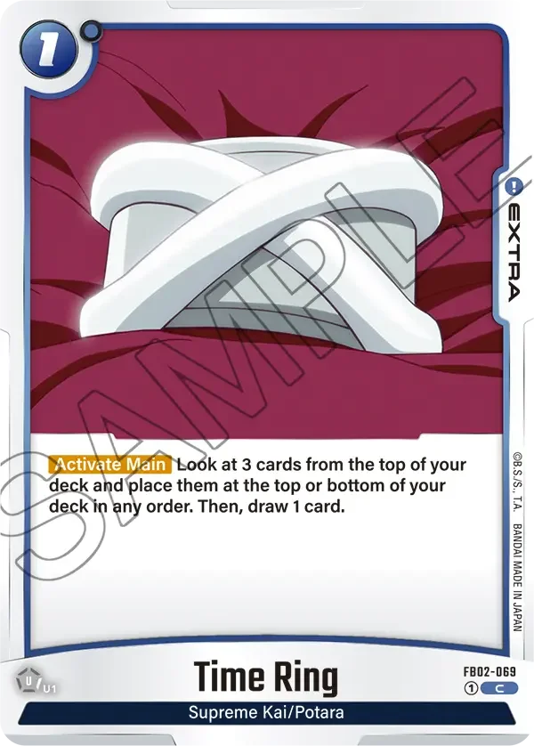 Time Ring, Blazing Aura FB02-069