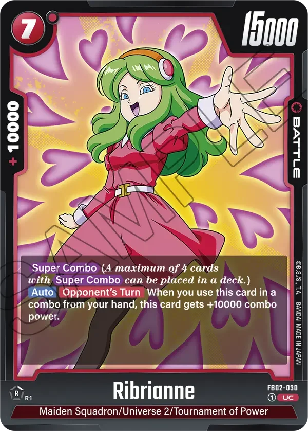 Ribrianne, Blazing Aura FB02-030