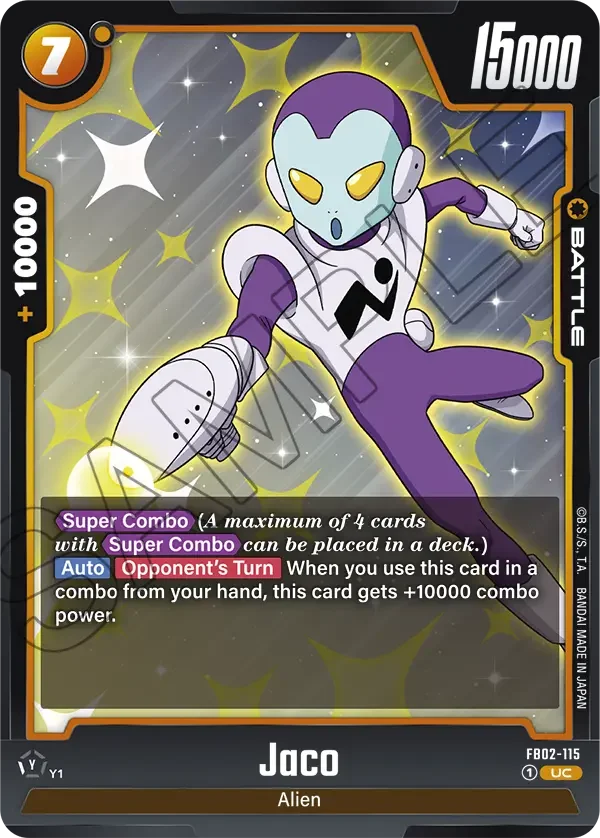 Jaco, Blazing Aura FB02-115