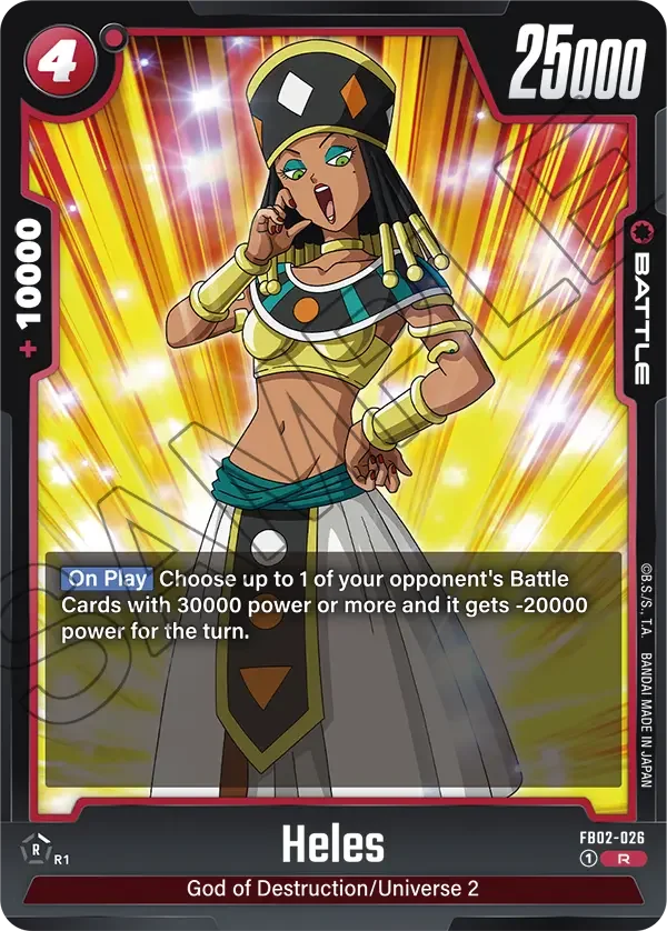 Heles, Blazing Aura FB02-026