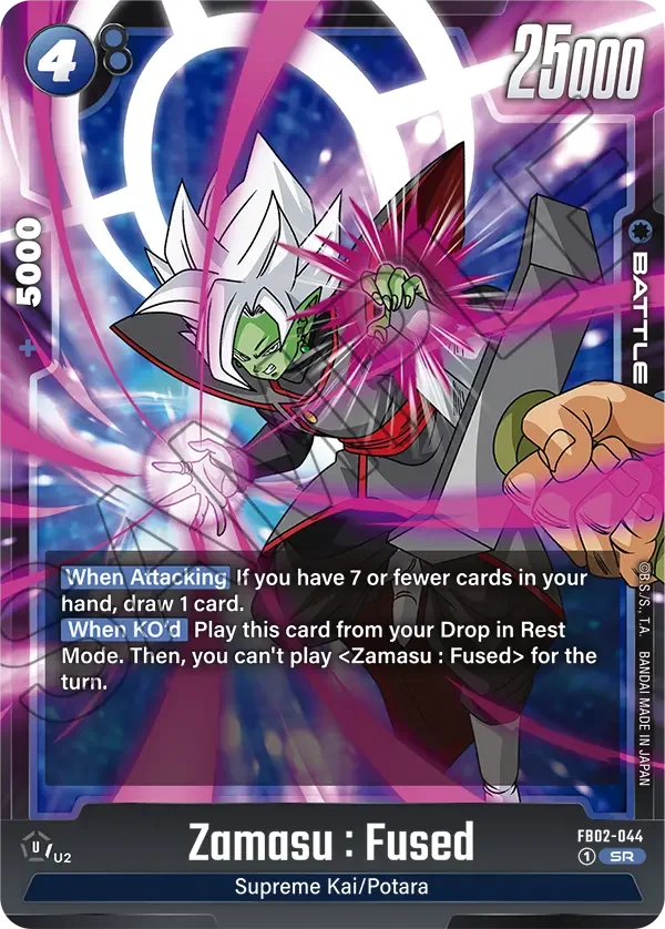 Zamasu : Fused, Blazing Aura FB02-044