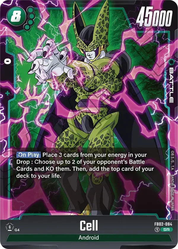 Cell, Blazing Aura FB02-084