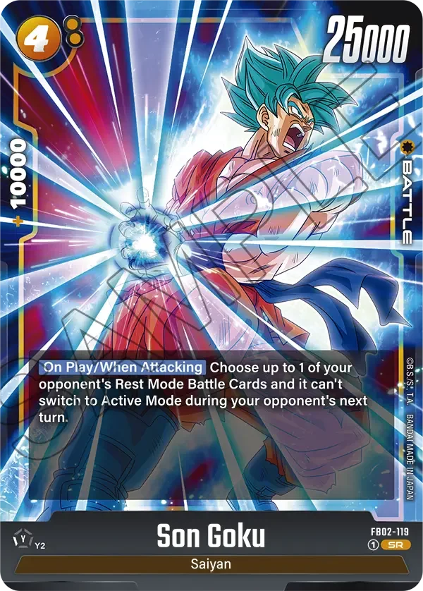 Son Goku, Blazing Aura FB02-119