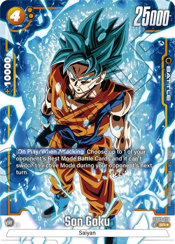 Son Goku, Blazing Aura FB02-119