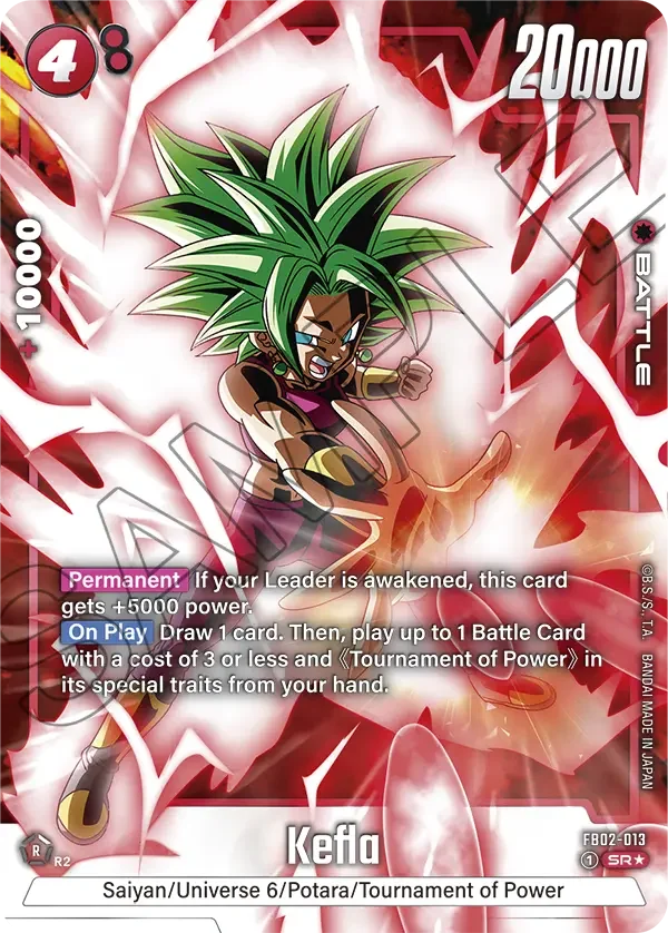 Kefla, Blazing Aura FB02-013
