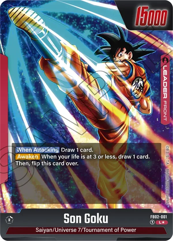 Son Goku, Blazing Aura FB02-001