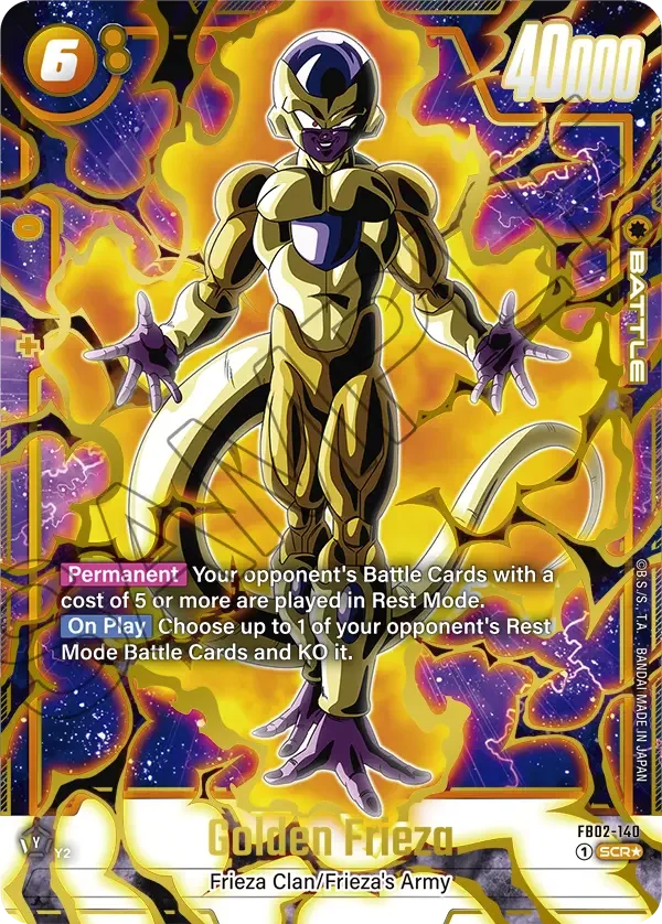 Golden Frieza, Blazing Aura FB02-140