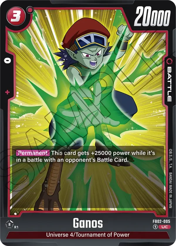 Ganos, Blazing Aura FB02-005