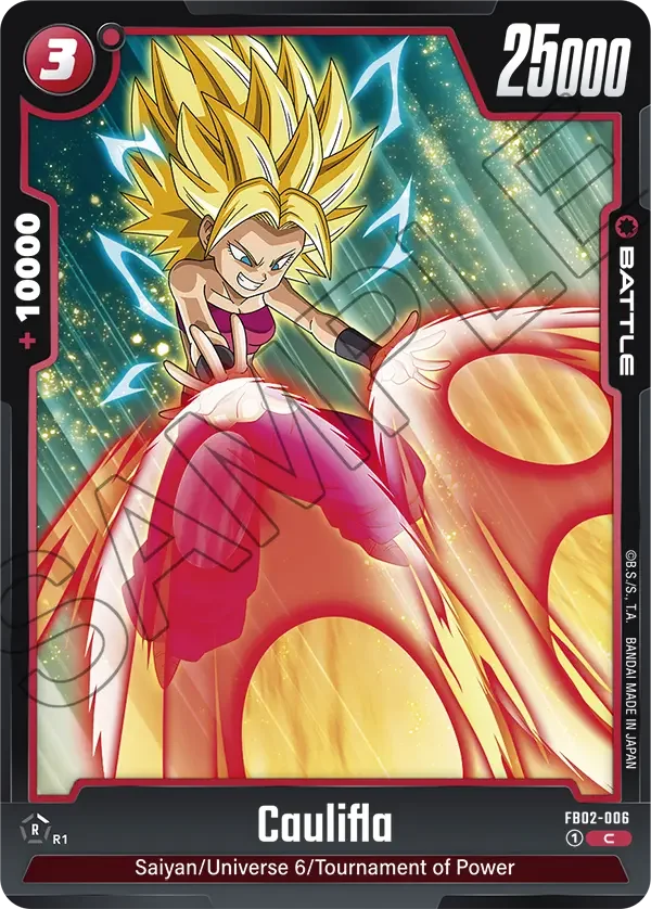 Caulifla, Blazing Aura FB02-006