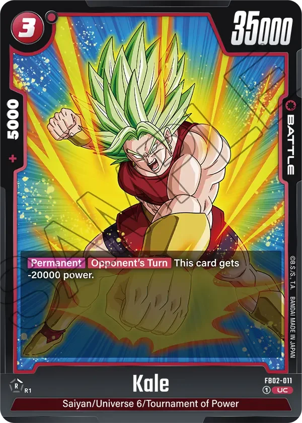 Kale, Blazing Aura FB02-011