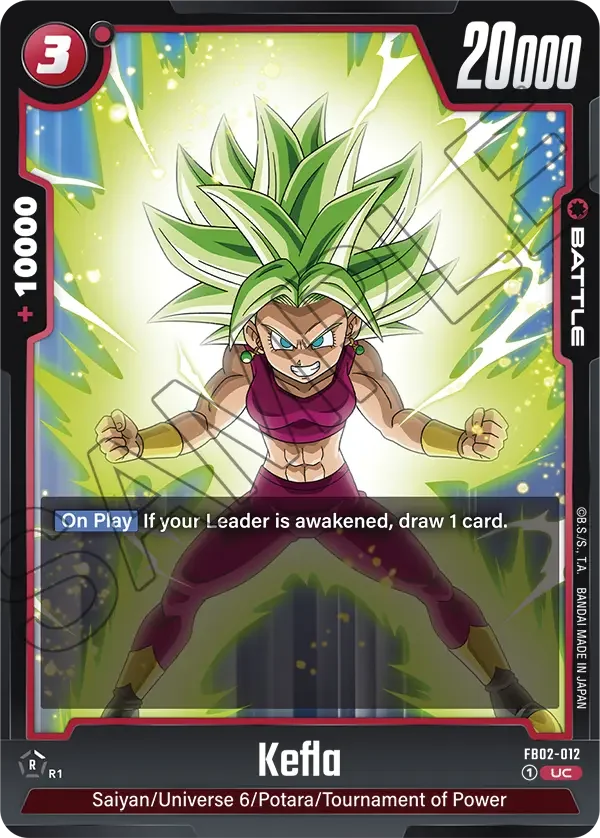 Kefla, Blazing Aura FB02-012