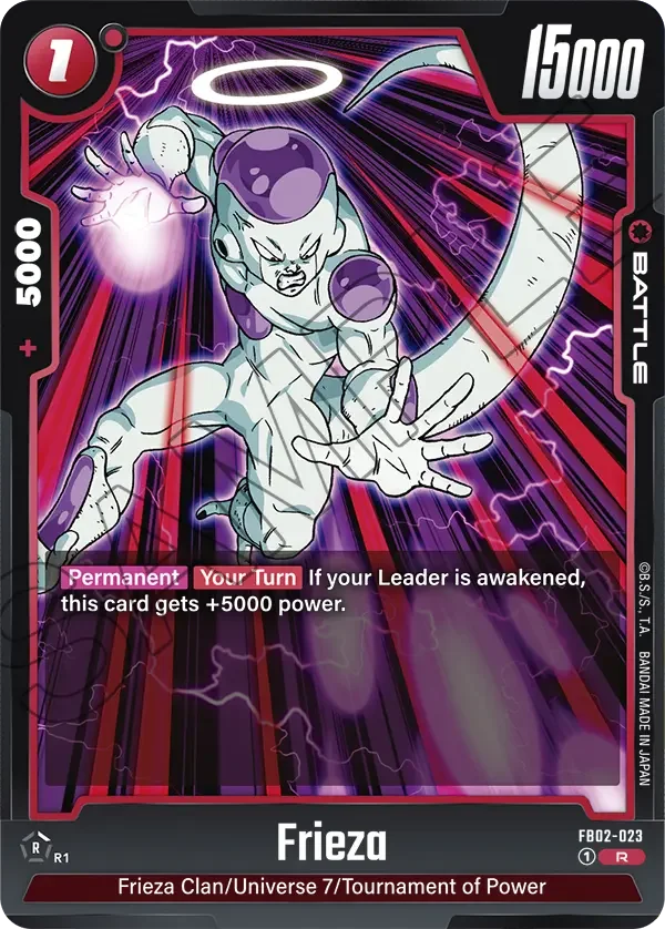 Frieza, Blazing Aura FB02-023