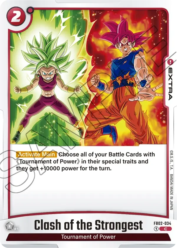 Clash of the Strongest, Blazing Aura FB02-034