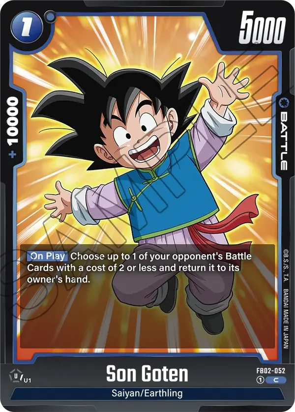 Son Goten, Blazing Aura FB02-052