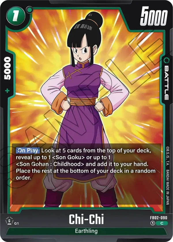 Chi-Chi, Blazing Aura FB02-090