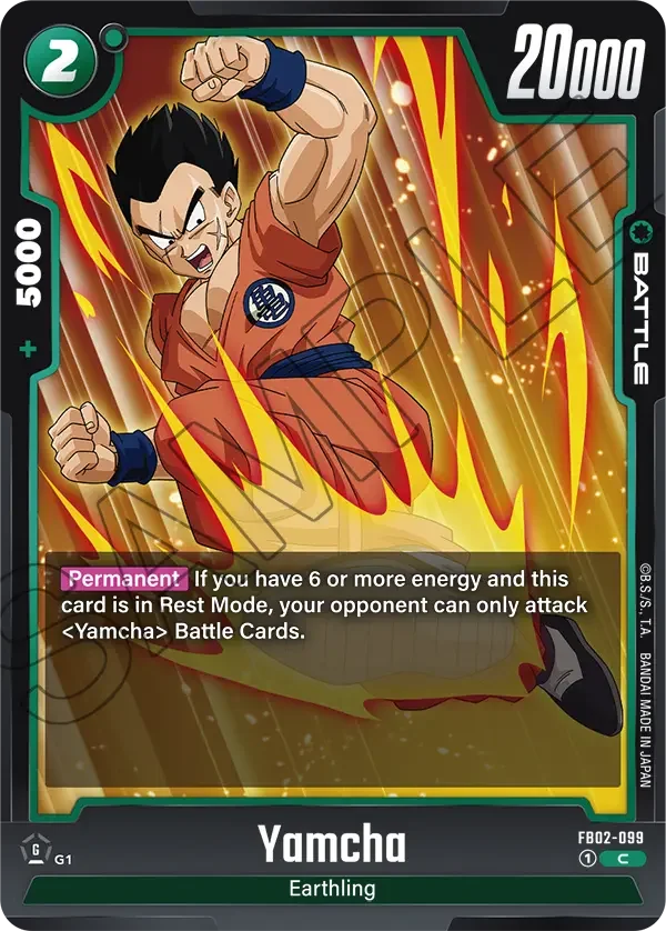 Yamcha, Blazing Aura FB02-099