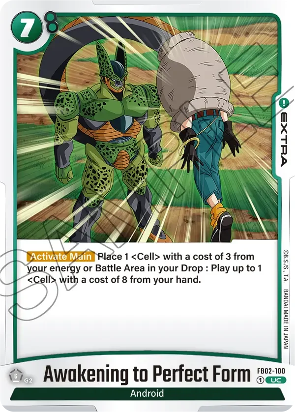 Awakening to Perfect Form, Blazing Aura FB02-100