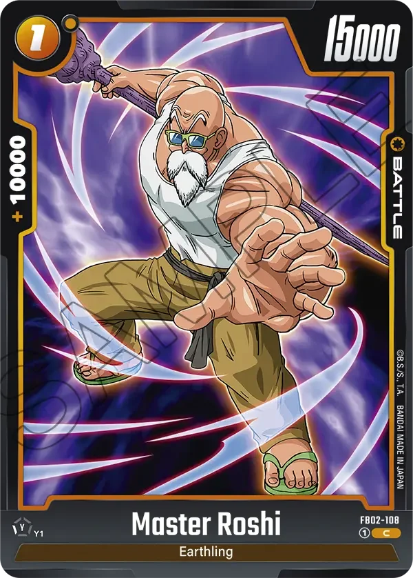 Master Roshi, Blazing Aura FB02-108