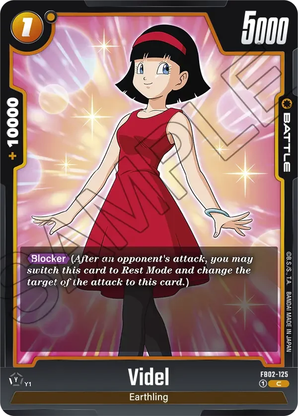 Videl, Blazing Aura FB02-125